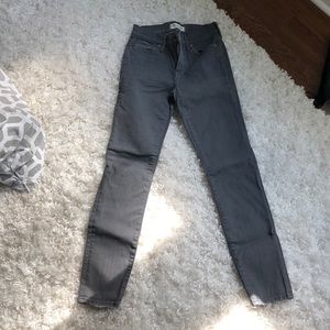 Madewell High Riser Skinny Jeans